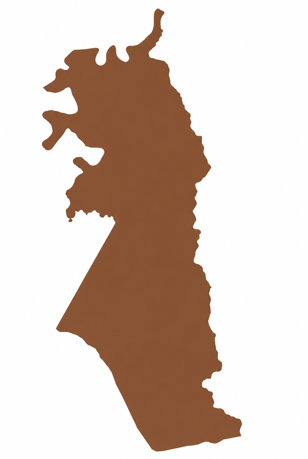 Hills District map